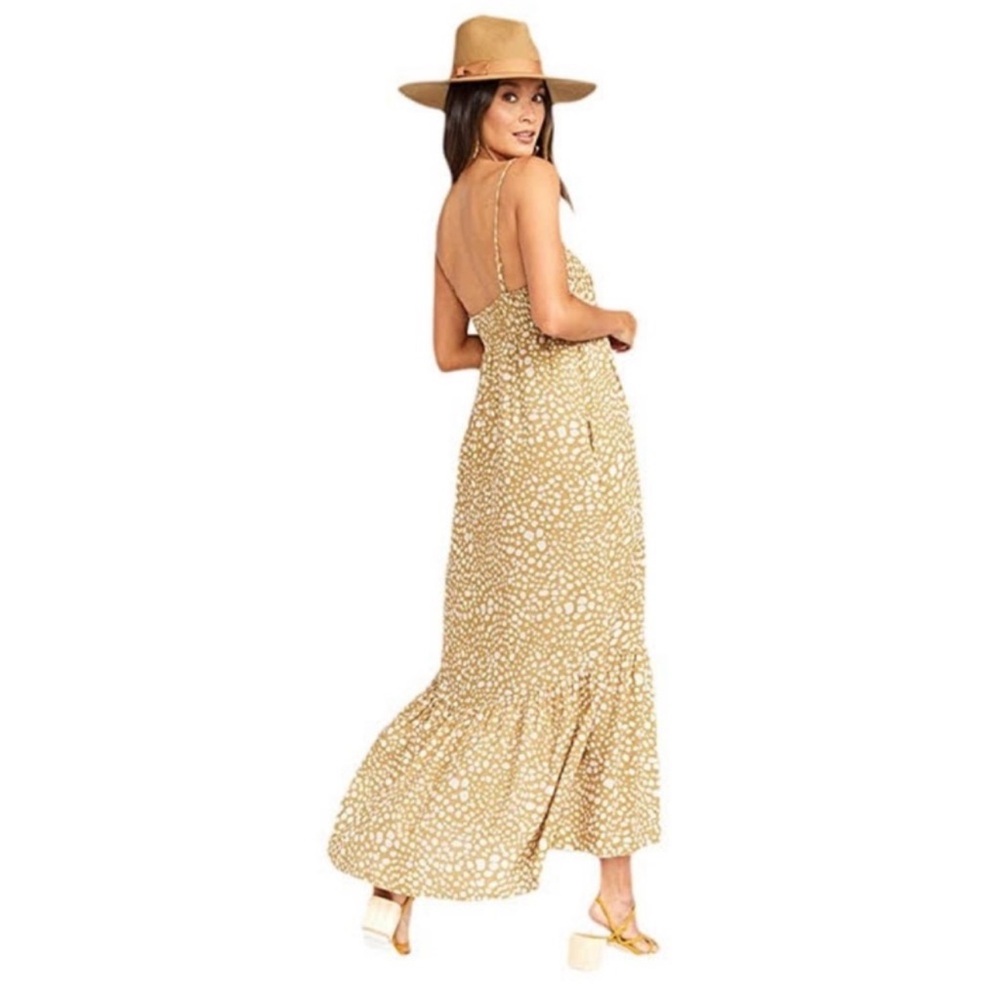 NWOT Show me your mumu Anaya cheetah print maxi dress